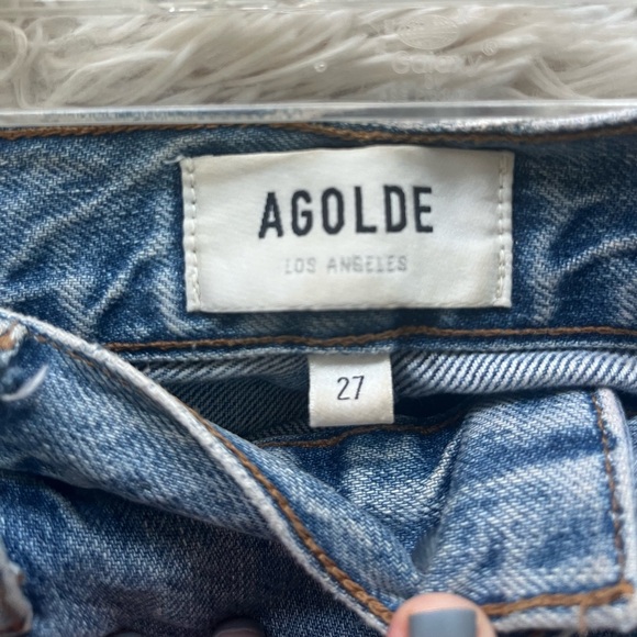 AGOLDE Riley High Rise Straight Crop - Picture 5 of 6